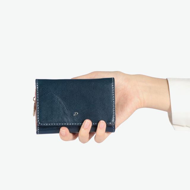 【商品レビューで＋5％】【ダコタ限定小物プレゼント】ダコタ 財布 レディース 三つ折り コンパクト Dakota ブランド 本革 牛革 レザー イタリアンレザー バケッタレザー 小銭入れ コインチャーム ラフィナート 0031740_7