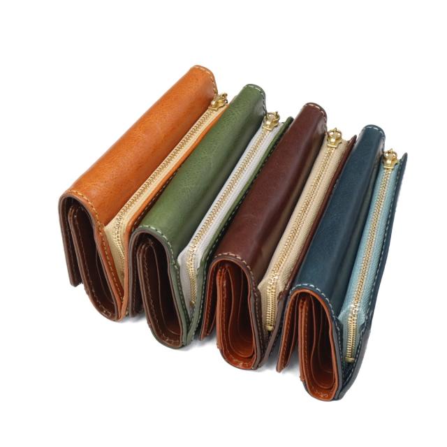 【商品レビューで＋5％】【ダコタ限定小物プレゼント】ダコタ 財布 レディース 三つ折り コンパクト Dakota ブランド 本革 牛革 レザー イタリアンレザー バケッタレザー 小銭入れ コインチャーム ラフィナート 0031740_18