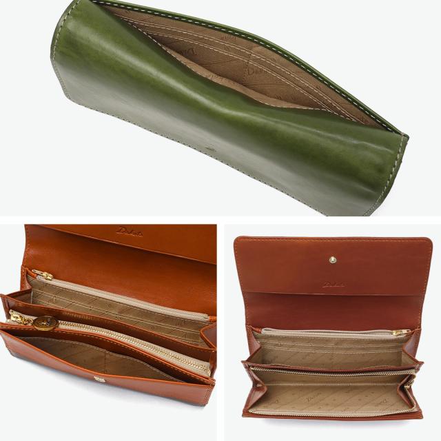 【商品レビューで＋5％】【ダコタ限定小物プレゼント】ダコタ 長財布 財布 レディース ブランド Dakota 本革 牛革 レザー 大容量 かぶせ フラップ 上品 おしゃれ 大人 贈り物 茶色 グリーン ネイビー かぶせ長財布 小銭入れ 女性 ラフィナート 0031743