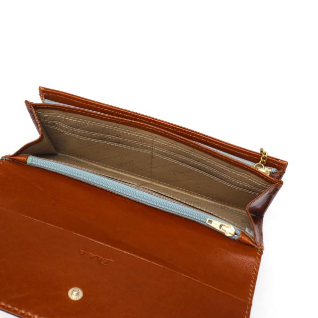 【商品レビューで＋5％】【ダコタ限定小物プレゼント】ダコタ 長財布 財布 レディース ブランド Dakota 本革 牛革 レザー 大容量 かぶせ フラップ 上品 おしゃれ 大人 贈り物 茶色 グリーン ネイビー かぶせ長財布 小銭入れ 女性 ラフィナート 0031743