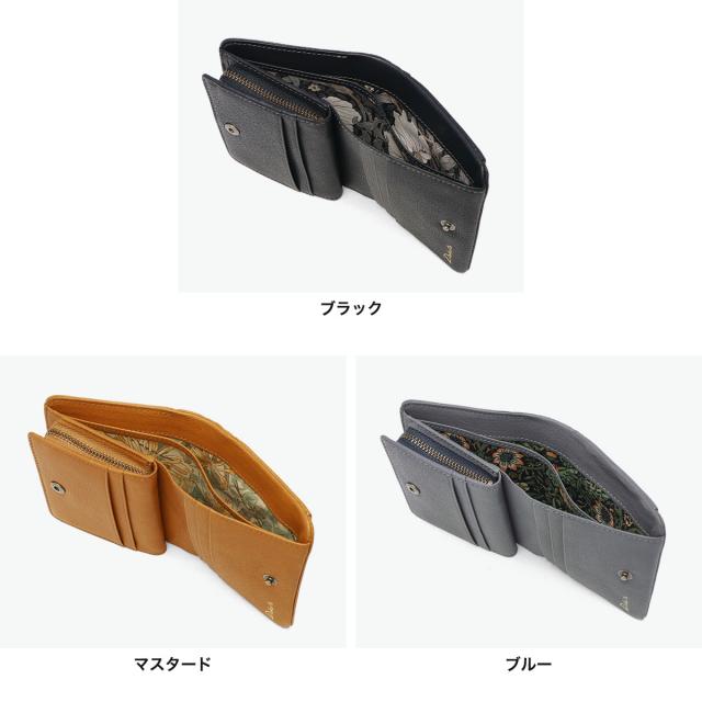 【商品レビューで＋5％】【ダコタ限定小物プレゼント】ダコタ 二つ折り財布 レディース 財布 Dakota 本革 レザー BEST OF MORRIS バイブリー 0031760 新作 2025_7