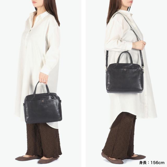 最大30%還元★5/3限定｜【商品レビューで＋5％】【ダコタ限定小物プレゼント】ダコタ ショルダーバッグ レディース ファスナー付き Dakota ブランド 通勤 軽量 本革 革 トート 2WAY B5 ネロ 1034850_7