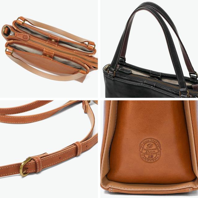 【商品レビューで＋5％】【ダコタ限定小物プレゼント】ダコタ トートバッグ Dakota 小さめ 通勤 革 レザー 本革 ショルダー 新作 2026 2WAY A5 レッタンゴロ 1034921_4