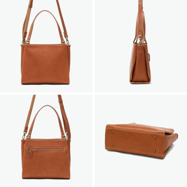 【商品レビューで＋5％】【ダコタ限定小物プレゼント】ダコタ トートバッグ Dakota 小さめ 通勤 革 レザー 本革 ショルダー 新作 2026 2WAY A5 レッタンゴロ 1034921_5