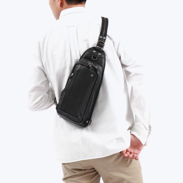 【商品レビューで＋5％】ダブルス ボディバッグ 本革 革 牛革 DOUBLES ブランド 小さめ 斜めがけ 軽量 おしゃれ 黒 シンプル VJR-7240 商品レビューで＋5％】ダブルス ボディバッグ 本革 革 牛革 DOUBLES