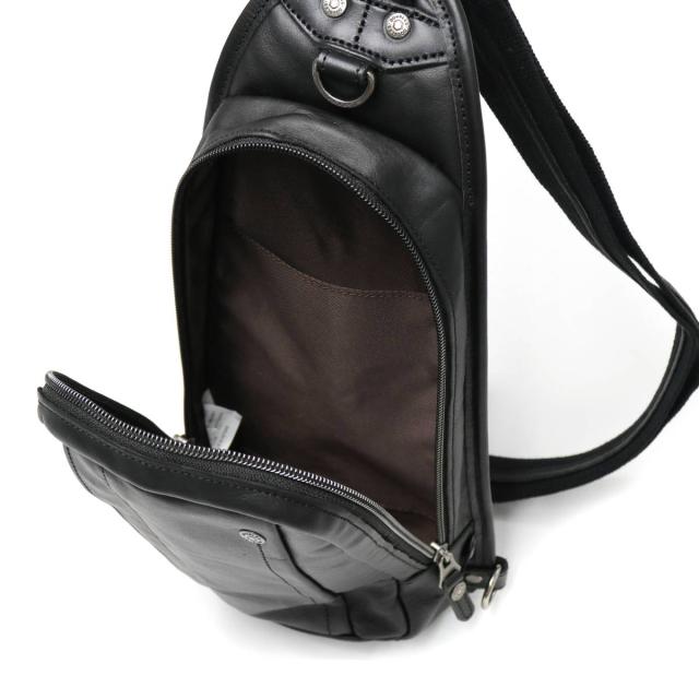 商品レビューで＋5％】ダブルス ボディバッグ 本革 革 牛革 DOUBLES