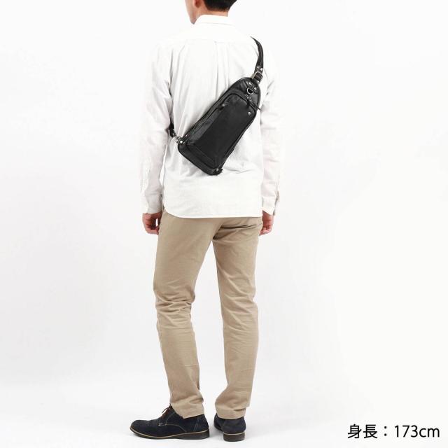 商品レビューで＋5％】ダブルス ボディバッグ 本革 革 牛革 DOUBLES