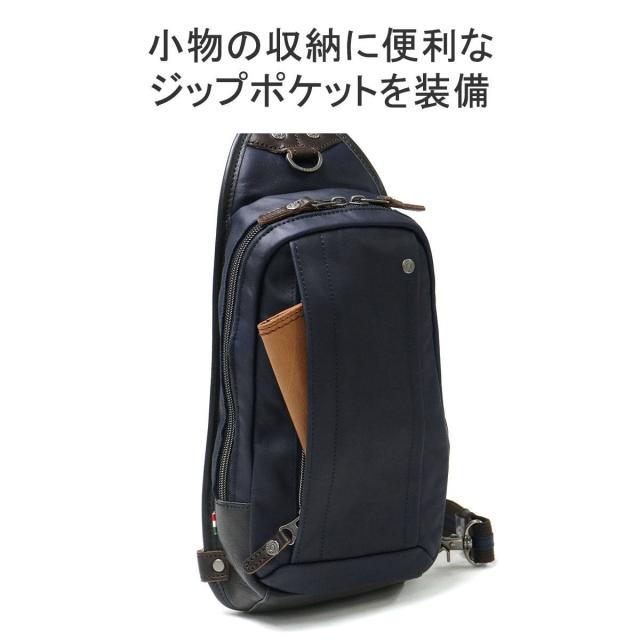 商品レビューで＋5％】ダブルス ボディバッグ 本革 革 牛革 DOUBLES