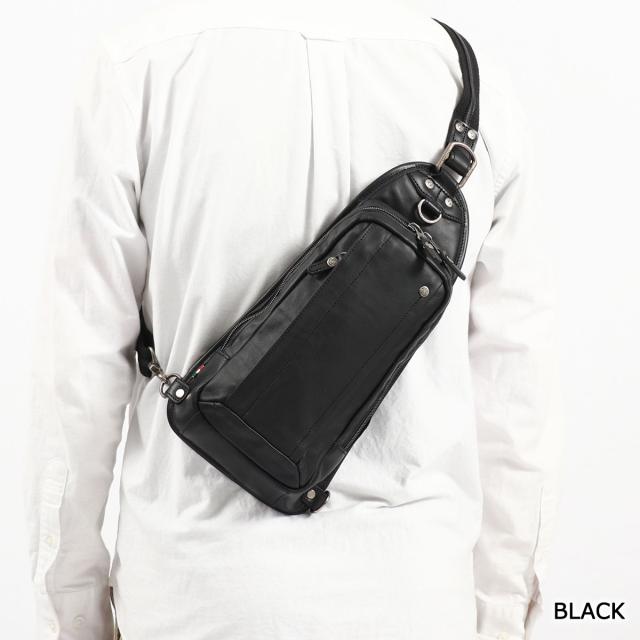 【商品レビューで＋5％】ダブルス ボディバッグ 本革 革 牛革 DOUBLES ブランド 小さめ 斜めがけ 軽量 おしゃれ 黒 シンプル VJR-7240 商品レビューで＋5％】ダブルス ボディバッグ 本革 革 牛革 DOUBLES