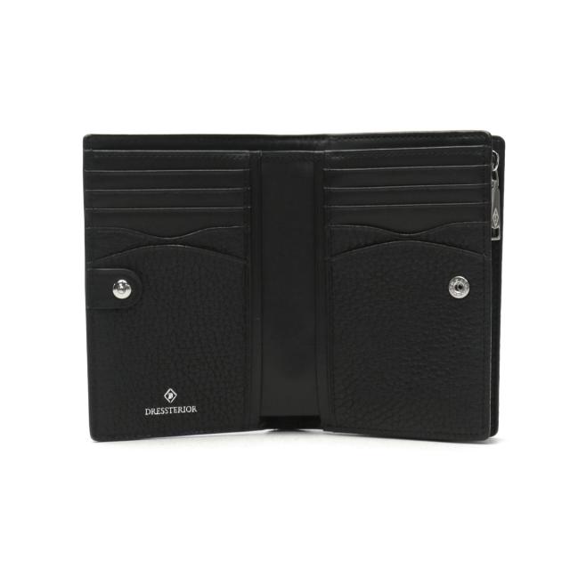 最大30%還元★5/3限定｜【5％OFFクーポン】【商品レビューで＋5％】ドレステリア 二つ折り財布 本革 使いやすい DRESSTERIOR 財布 ブランド 大容量 小銭入れ コンパクト 861615_18