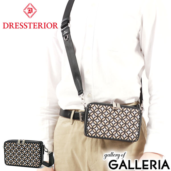 【5％OFFクーポン】【商品レビューで＋5％】ドレステリア ショルダーバッグ メンズ レディース 革 DRESSTERIOR 小さめ 斜めがけ ショルダー Airdale 863112