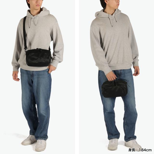 【商品レビューで＋5％】DSBK ショルダーバッグ メンズ レディース 斜めがけバッグ 小さめ ディーエスビーケー 撥水 斜めがけ ブランド かっこいい 軽量 大人 ナイロン 丈夫 A5 タブレット収納 8.3inch DANTOTSU COLLECTION Rectangle-SL JXF-3434