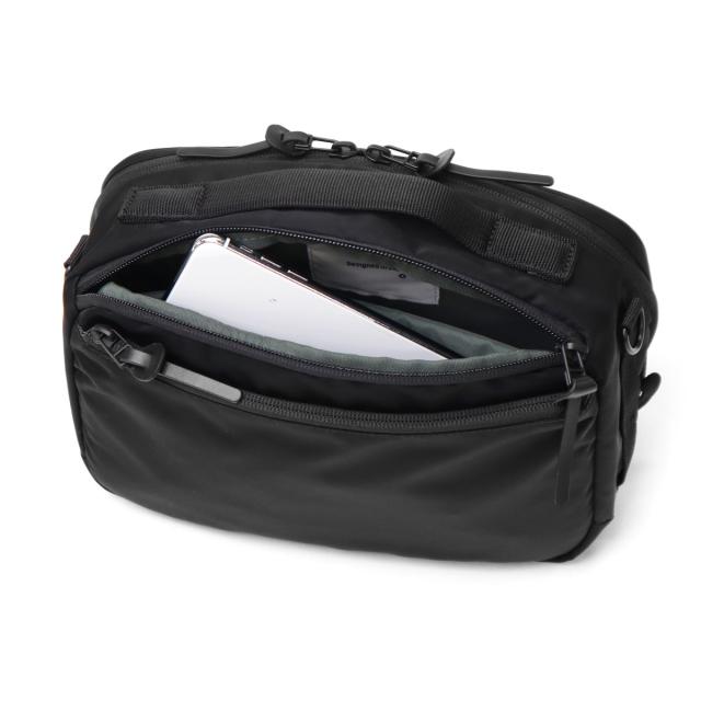 【商品レビューで＋5％】DSBK ショルダーバッグ メンズ レディース 斜めがけバッグ 小さめ ディーエスビーケー 撥水 斜めがけ ブランド かっこいい 軽量 大人 ナイロン 丈夫 A5 タブレット収納 8.3inch DANTOTSU COLLECTION Rectangle-SL JXF-3434