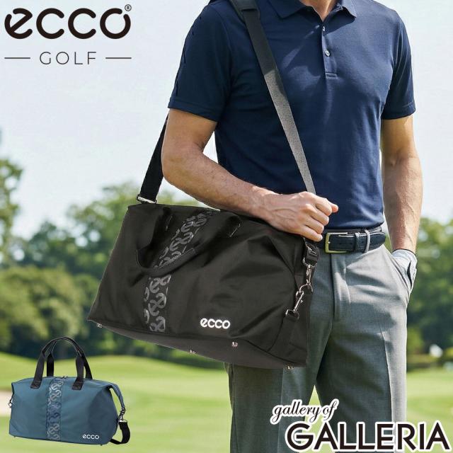 最大30%還元★6/13限定｜【5％OFFクーポン】【商品レビューで＋5％】【日本正規品】 ECCO GOLF ボストンバッグ メンズ レディース エコー ゴルフ 大容量 旅行 シューズ収納 ショルダー シンプル 大きめ 軽量 2WAY ECB006