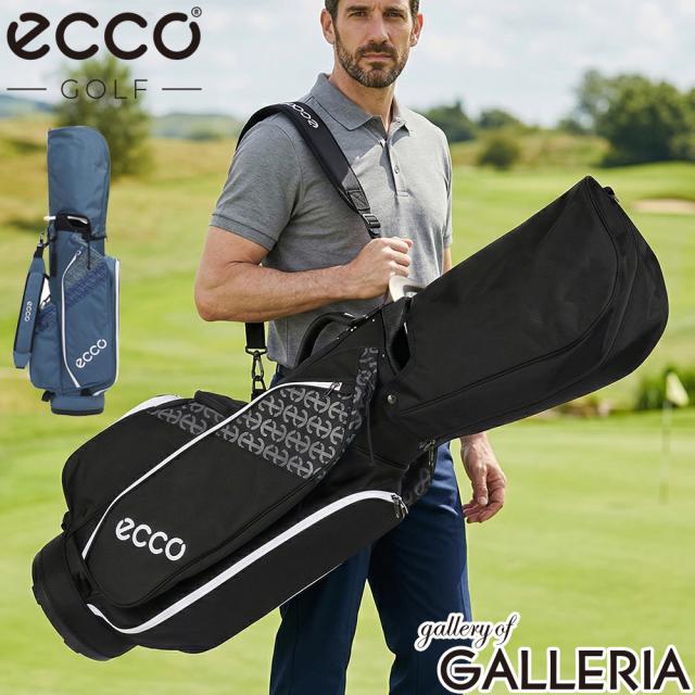 最大30%還元★6/13限定｜【5％OFFクーポン】【商品レビューで＋5％】【日本正規品】 ECCO GOLF キャディバッグ ゴルフ メンズ レディース エコー 軽量 軽い キャディーバッグ カート型 おしゃれ 4分割 ゴルフバッグ ECC006