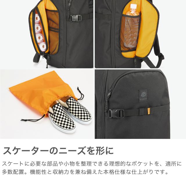 【5％OFFクーポン】【商品レビューで＋5％】【セール30％OFF】エッジリンク リュック メンズ レディース EDGELINK バックパック 大容量 大きめ 軽量 通学 リュックサック PC収納 インナーバッグ付き B4 32L 15.6inch 60324_3