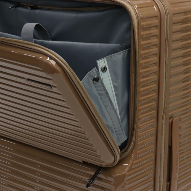 【商品レビューで＋5％】エッジリンク スーツケース フロントオープン EDGELINK ACE 軽量 軽い CRUZBOX GLINT Check-in-L Suitcase 101L 09144_17