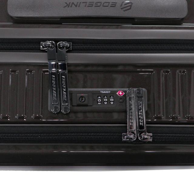 【商品レビューで＋5％】エッジリンク スーツケース フロントオープン EDGELINK ACE 軽量 軽い CRUZBOX GLINT Check-in-L Suitcase 101L 09144_18