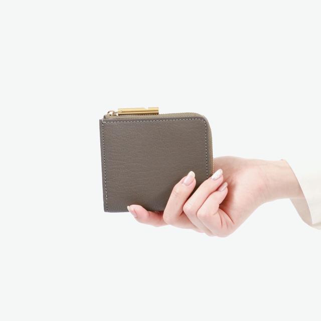 【商品レビューで＋5％】アンサ 財布 Ense ブランド 本革 小さめ 革 レザー L字ファスナー ミニ財布 フラグメントケース 日本製 ew130_8