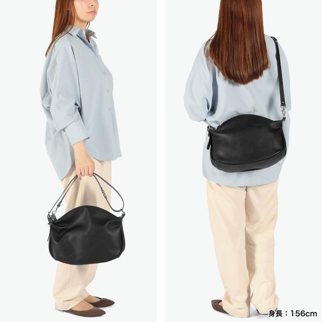【商品レビューで＋5％】アンサ ショルダーバッグ Ense バッグ レザー ブランド 革 本革 斜めがけ A5 Sサイズ ハンドバッグ 2WAY 日本製 goat shoulder S GL603F_8