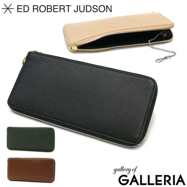 【商品レビューで＋5％】【セール40％OFF】エドロバートジャドソン 長財布 メンズ レディース ファスナー 本革 ブランド ED ROBERT JUDSON 薄い 革 WL-48