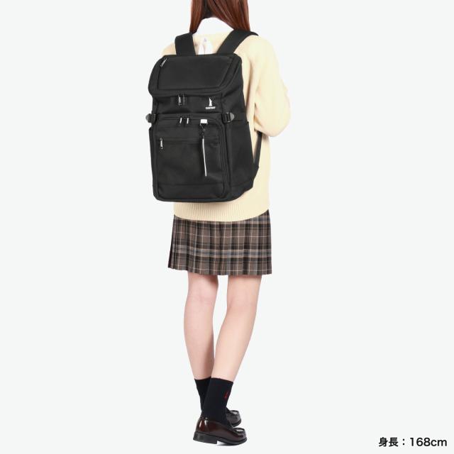 最大30%還元★5/3限定｜【5％OFFクーポン】【商品レビューで＋5％】イーストボーイ リュック レディース 大容量 通学 EASTBOY スクールリュック PC収納 軽量 女子 高校生 撥水 デイパック B4 32L ネオプレッピー EBA105_9