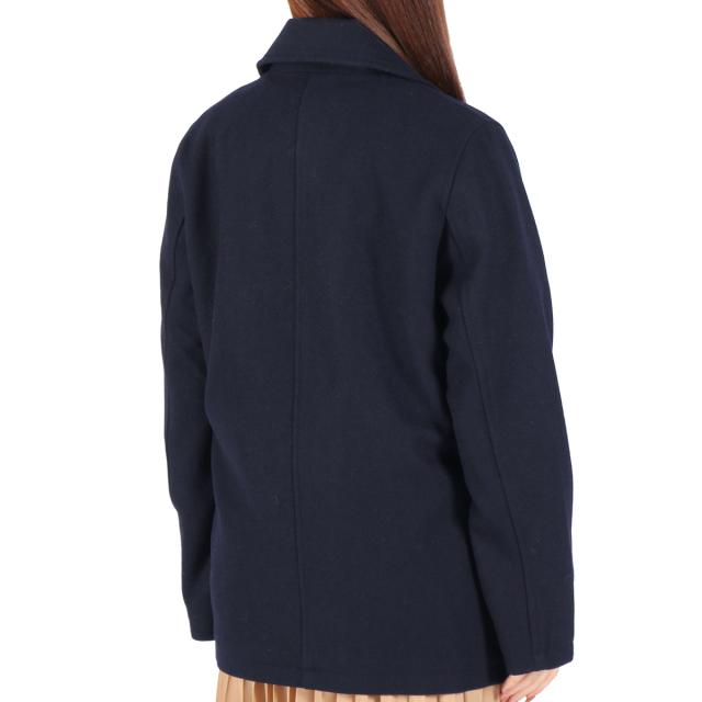 【商品レビューで＋5％】イーストボーイ コート 冬 アウター 通学 EASTBOY 学生 高校生 中学生 女子 高校 防寒 上着 ピーコート ブランド ネイビー 紺 定番 Pコート 5200613_8