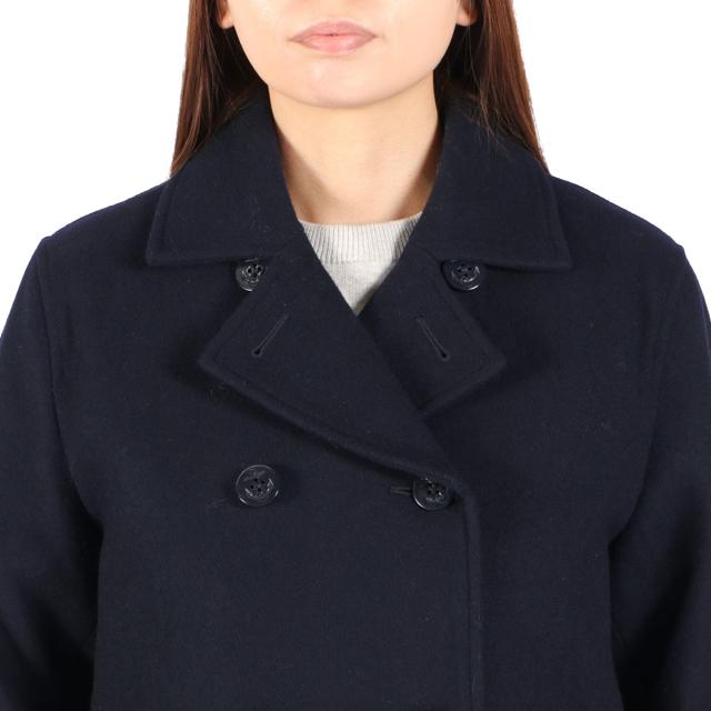 【商品レビューで＋5％】イーストボーイ コート 冬 アウター 通学 EASTBOY 学生 高校生 中学生 女子 高校 防寒 上着 ピーコート ブランド ネイビー 紺 定番 Pコート 5200613_9