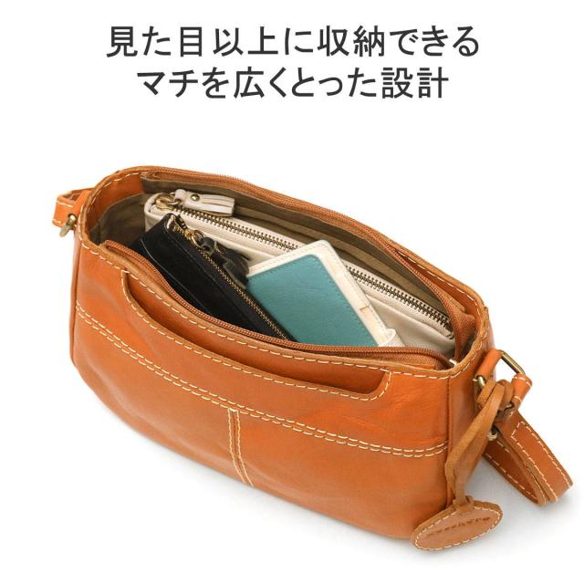 【商いもの文芸評論で＋5％】ズッケロ ショルダーバッグ レディース 曲がった掛け zucchero 御徒面子 ブランド名 A5 軽さ 他愛もない 革 なめし革 横型 49531