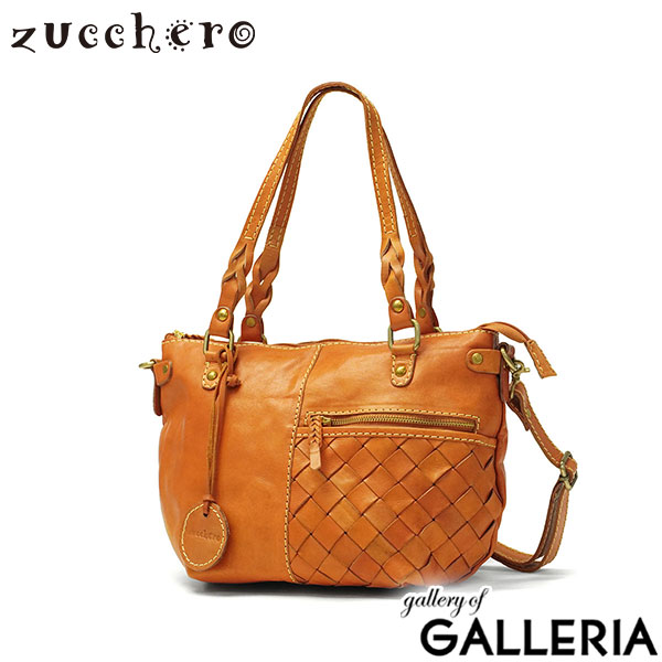 【商品レビューで＋5％】ズッケロ トートバッグ レディース ファスナー付き zucchero バッグ ショルダーバッグ 革 2WAY A5 大人 2WAYバッグ Baqette バケット 49875