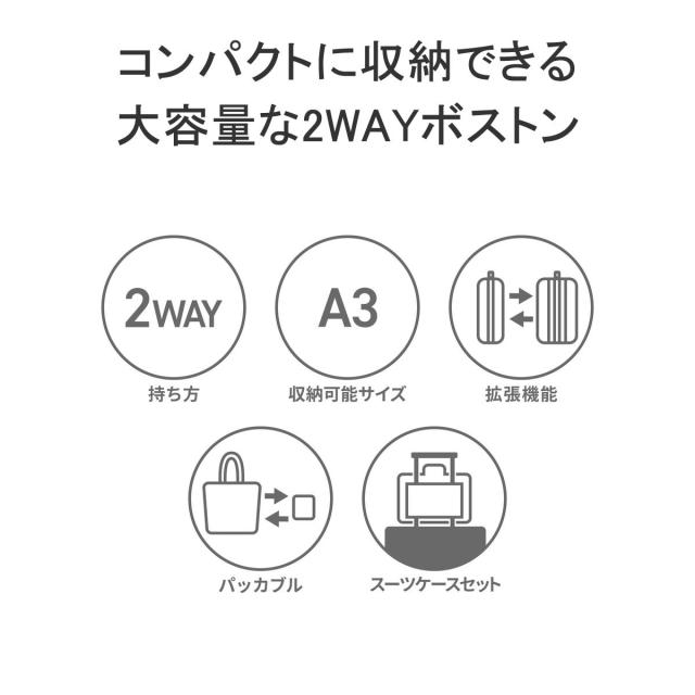 最大30%還元★6/13限定｜【5％OFFクーポン】【商品レビューで＋5％】フィラ ボストンバッグ FILA セグレート 2WAY ボストン ショルダー 52L 60L 大容量 大きめ 修学旅行 子供 7837_3