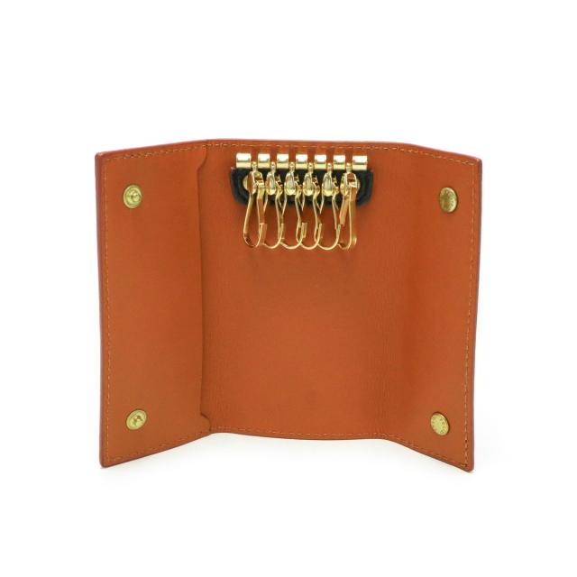 【5％OFFクーポン】【商品レビューで＋5％】【正規品1年保証】フェリージ キーケース Felisi LD 本革 レザー 三つ折り 6連フック イタリア製 921/2/LD