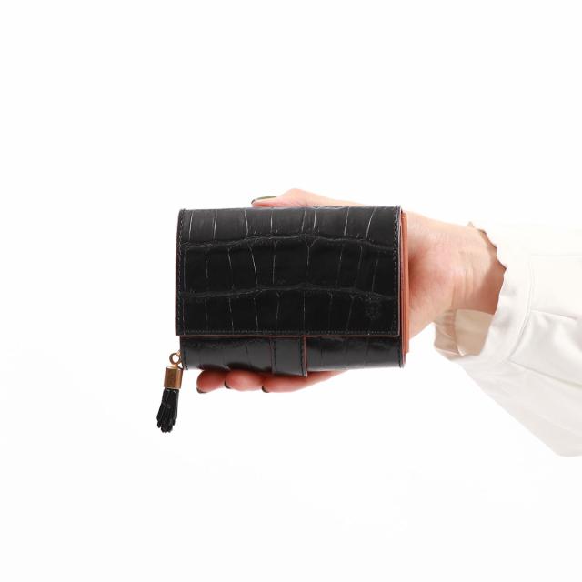 【商品レビューで＋5％】【正規品1年保証】フェリージ 二つ折り財布 Felisi SA 二つ折り コロコロ 本革 クロコ イタリア製 3500/9/LD