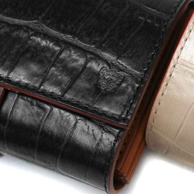 【商品レビューで＋5％】【正規品1年保証】フェリージ 二つ折り財布 Felisi SA 二つ折り コロコロ 本革 クロコ イタリア製 3500/9/LD