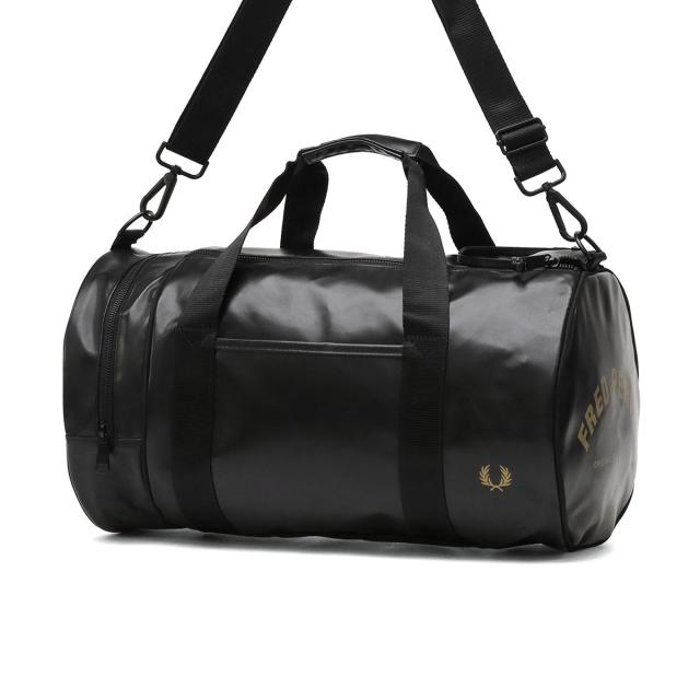 最大30%還元★6/13限定｜【5％OFFクーポン】【商品レビューで＋5％】フレッドペリー ボストンバッグ 旅行 大容量 メンズ レディース FRED PERRY 軽量 2WAY 23L Tonal Classic Barrel Bag L7260_8