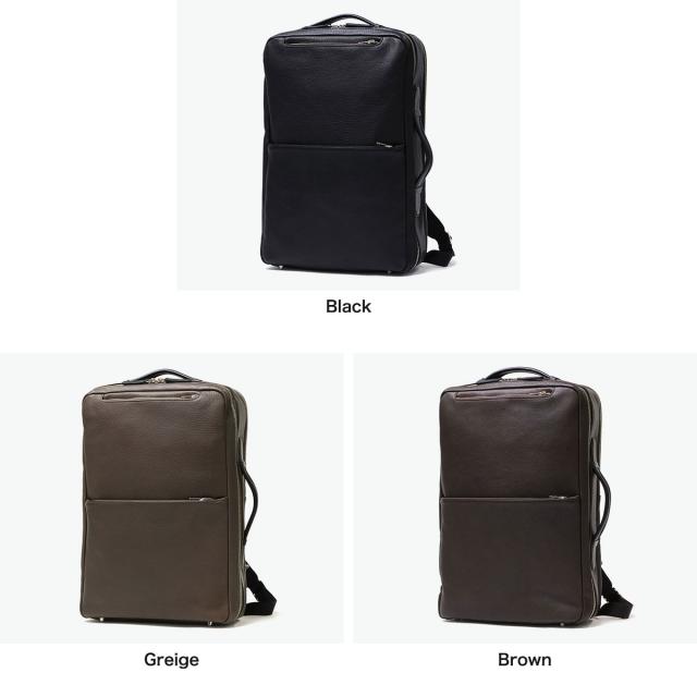 【5％OFFクーポン】【商品レビューで＋5％】【正規品1年保証】 ファイブウッズ ビジネスリュック メンズ 日本製 FIVE WOODS PC 2WAY B4 GRAIN2.0 ビジネスバックパック Wタイプ 39602