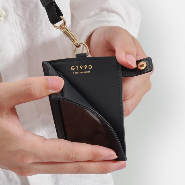 【商品レビューで＋5％】【セール30％OFF】IDケース メンズ G1990 Solace ソレス ID CARD HOLDER パスケース 本革 革 ジーイチキュウキュウゼロ B01003-05 商品レビューで＋5％】【セール30％OFF】IDケース メンズ G1990 Solace
