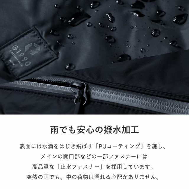 【商品レビューで＋5％】コラボ折りたたみ傘付 ウエストポーチ メンズ ウエストバッグ おしゃれ 軽量 撥水 G1990 LUSTER WAIST BAG B01004-05の通販は