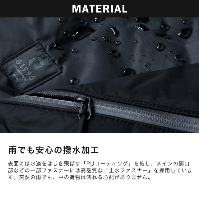 最大30%還元★6/13限定｜【5％OFFクーポン】【商品レビューで＋5％】ウエストポーチ メンズ ウエストバッグ おしゃれ 軽量 撥水 G1990 LUSTER WAIST BAG B01004-05_5