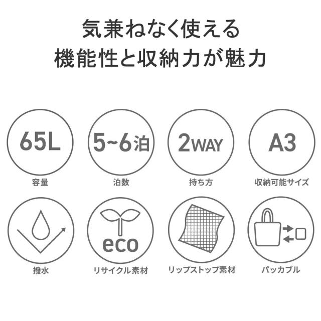 最大30%還元★5/3限定｜【商品レビューで＋5％】【日本正規品】グレゴリー ボストンバッグ 修学旅行 旅行 大容量 2WAY 丈夫 撥水 リュック GREGORY サプライ65_6
