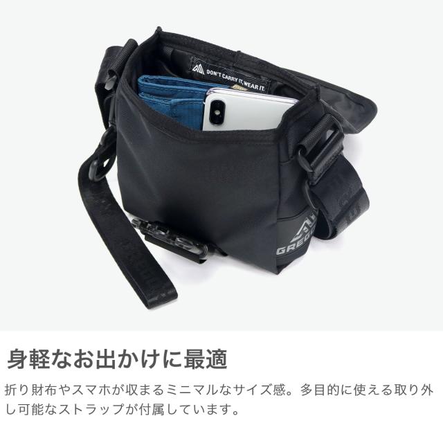 最大21%還元★6/3限定｜【商品レビューで＋5％】【日本正規品】グレゴリー ショルダーバッグ メンズ レディース 斜めがけバッグ GREGORY ショルダー ブランド 斜めがけ 2L 小さめ ミニ ミニショルダーバッグ JAWBREAKER ジョーブレーカーショルダーポーチ_2