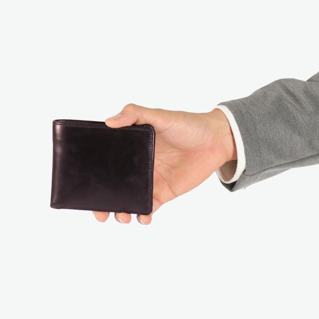 【商品レビューで＋5％】【正規品3カ月保証】グレンロイヤル 二つ折り財布 小さめ GLENROYAL ブランド 上品 ミニ 財布 小銭入れ付き 札入れ カード入れ 本革 03-6171_7