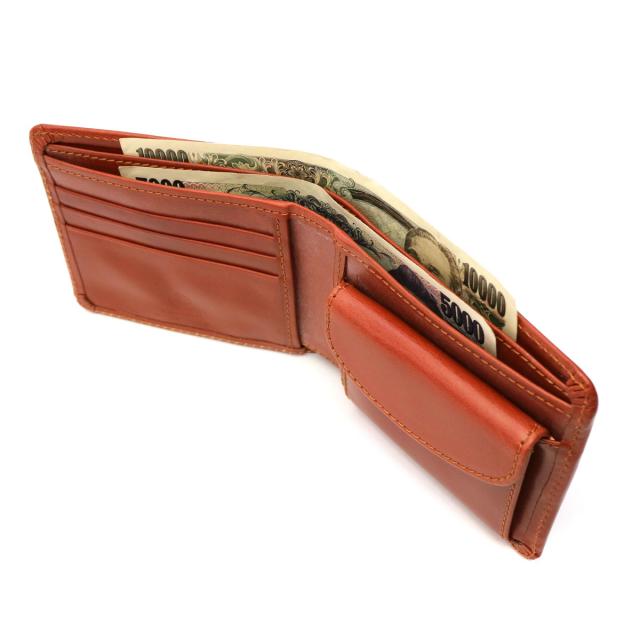 【商品レビューで＋5％】【正規品3カ月保証】グレンロイヤル 二つ折り財布 小さめ GLENROYAL ブランド 上品 ミニ 財布 小銭入れ付き 札入れ カード入れ 本革 03-6171_12