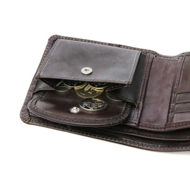 【商品レビューで＋5％】【正規品3カ月保証】グレンロイヤル 二つ折り財布 小さめ GLENROYAL ブランド 上品 ミニ 財布 小銭入れ付き 札入れ カード入れ 本革 03-6171_15