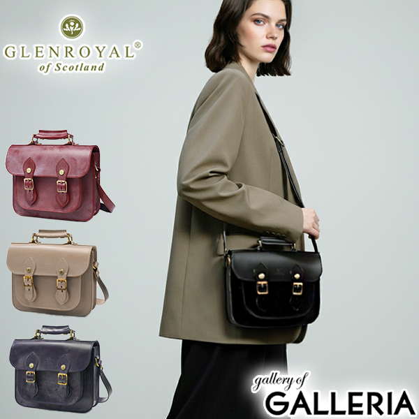 【商品レビューで＋5％】【正規品3カ月保証】グレンロイヤル ショルダーバッグ 斜めがけバッグ 小さめ GLEN ブランド 大人 ミニ ショルダー バッグ 本革 A5 02-6015