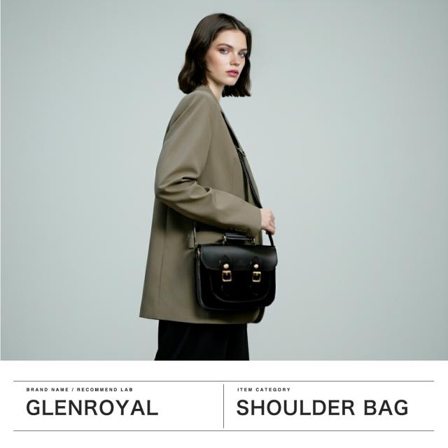 【商品レビューで＋5％】【正規品3カ月保証】グレンロイヤル ショルダーバッグ 斜めがけバッグ 小さめ GLEN ブランド 大人 ミニ ショルダー バッグ 本革 A5 02-6015 商品レビューで＋5％】【正規品3カ月保証】グレンロイヤル ショルダー