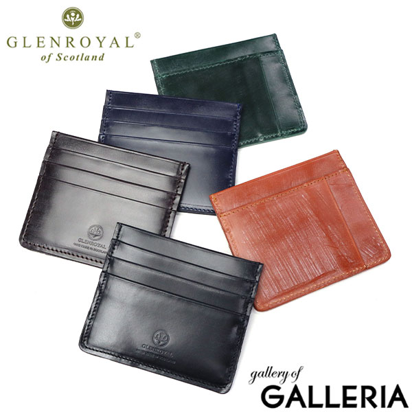【商品レビューで＋5％】【正規品3カ月保証】 グレンロイヤル カードケース スリム GLEN ブランド 革 ICカード SLIM CARD CASE WITH NOTE 03-5935