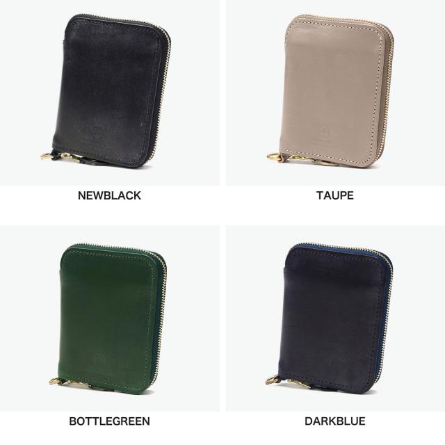 【商品レビューで＋5％】【正規品3カ月保証】グレンロイヤル 財布 メンズ レディース コンパクト GLENROYAL 二つ折り 本革 小銭入れあり SMALL ZIP WALLET 03-5814_8