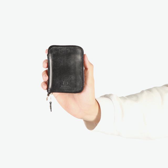 【商品レビューで＋5％】【正規品3カ月保証】グレンロイヤル 財布 メンズ レディース コンパクト GLENROYAL 二つ折り 本革 小銭入れあり SMALL ZIP WALLET 03-5814_12