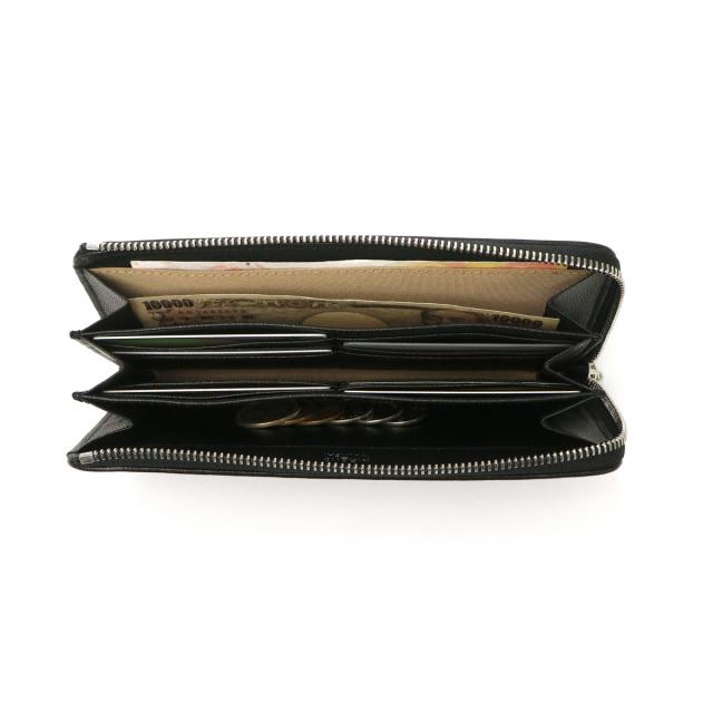 【商品レビューで＋5％】ヒロコ ハヤシ 長財布 レディース メンズ HIROKO HAYASHI 財布 ブランド 本革 L字ファスナー 薄い 709-41836_12